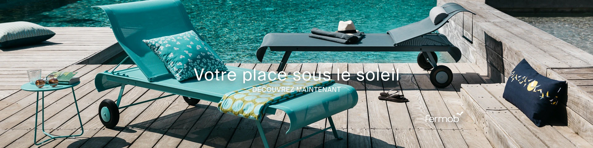 fermob  Harding chaises longues